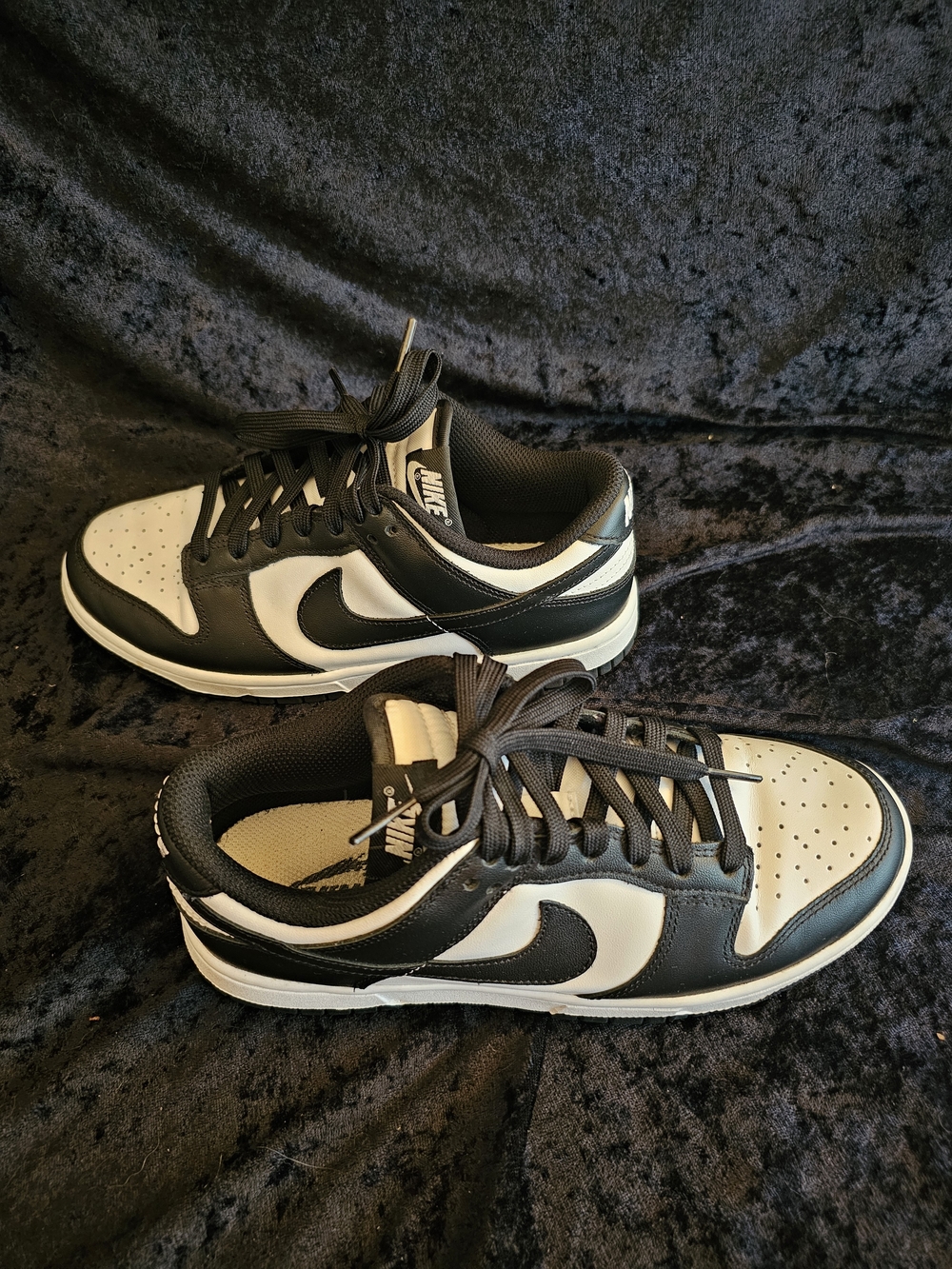 Nike Dunk Low Panda Black White Womens Size 7